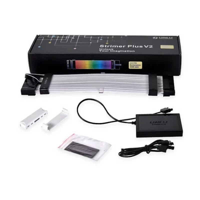 Lian Li Strimer Plus v2 24-pin ARGB Lian Li Strimer Plus v2 24-pin ARGB